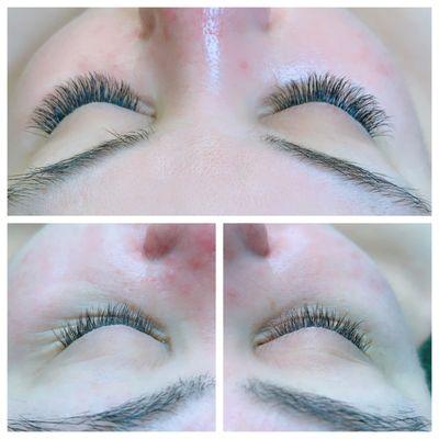 Classic eyelashes extensions