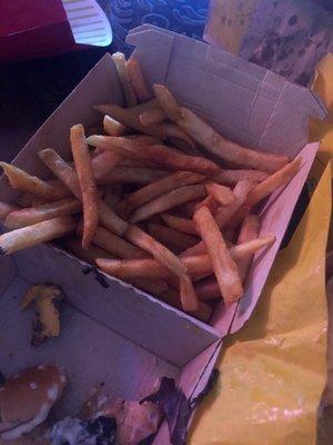 Greasy fries