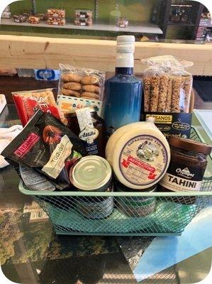 Customized gift basket