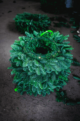 Fresh Wreaths made in Oregon