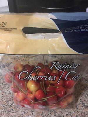 Rainier Cherries