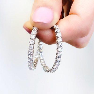 Diamond Hoops