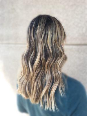 Blonde balayage