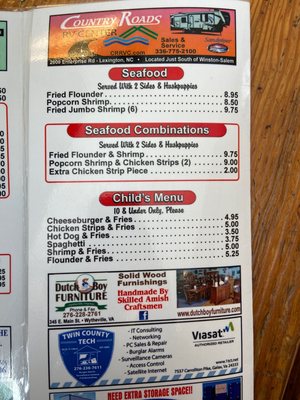 Menus