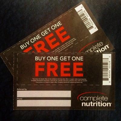 We love to inspire life change and now you can too! Give your referral cards out to your friends so they can enjoy BUY ONE GET ONE FREE!