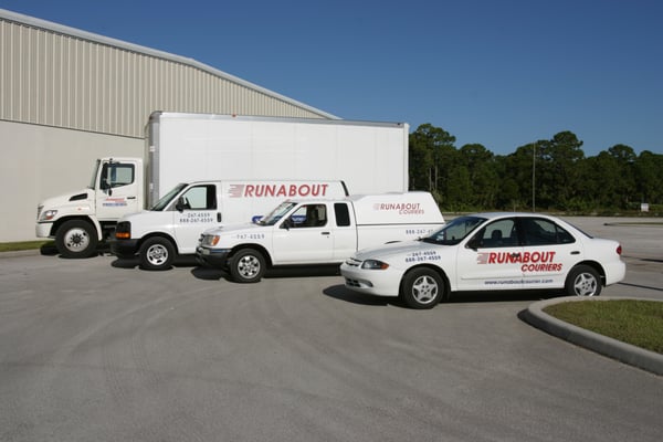 Runabout Couriers...couriers you can count on!