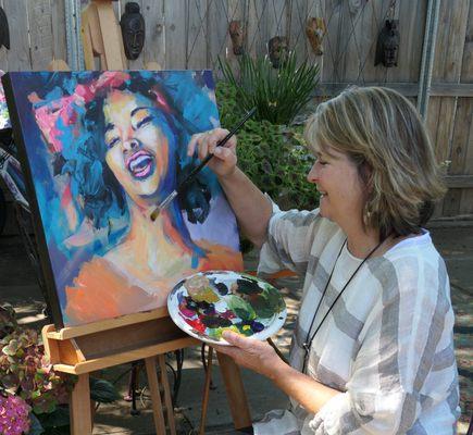 Find your joy (and the art media that works for you!) From paint parties to courses in various media and styles.