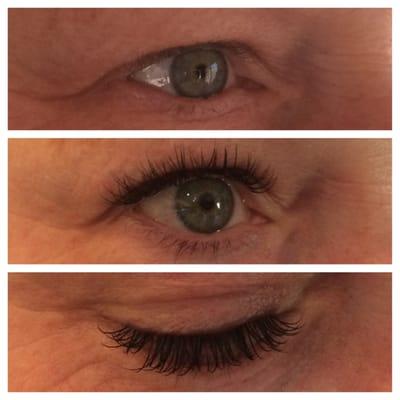 Eyelash Extensions and Eyelash Tinting, both will last 2-6 weeks