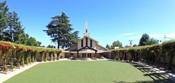 The main quad at the center of our church campus!