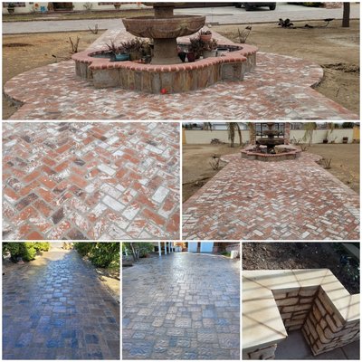 Pavers,bricks & stone job