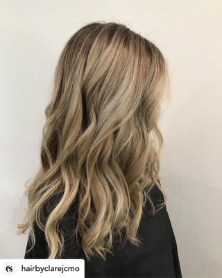 Flawless blonde created by Clare.