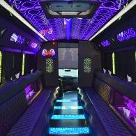 26 Passenger Party Bus Inside