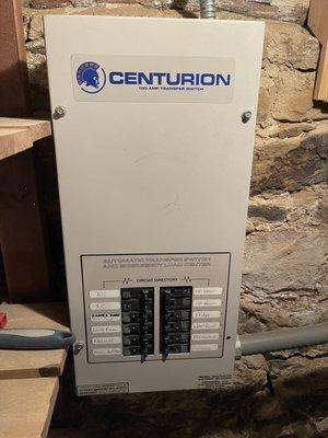 Generator Transfer Panel