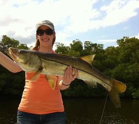 Ft Myers Snook fishing guide.