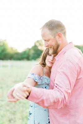 Neely + Josh | Engagement Session | Oglesby, Texas