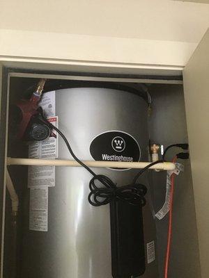 New water heater (after!)