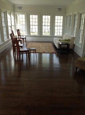 Wide Plank Red Oak Install