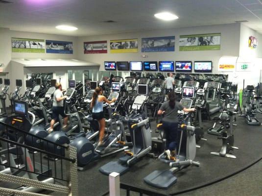 Main cardio area