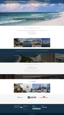 Take a look at this website we built for our client at Distinctive Property Rentals