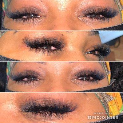 Hybrid Eyelash Extensions