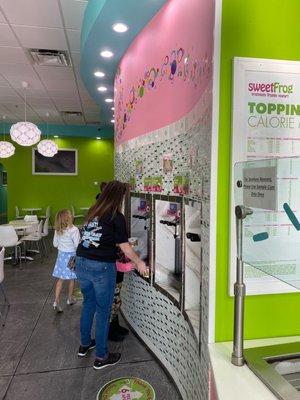 Small Frozen Yogurt with 2 Flavors