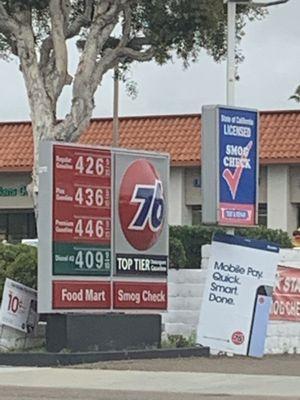 Gas prices