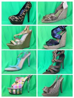 A great selection of high heels!