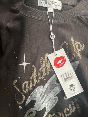 Saddle up Buttercup sweatshirt