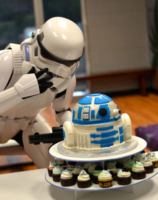 Star Wars Themed Cake