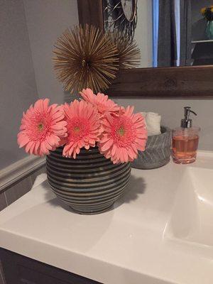 Fresh Gerber daisies for your enjoyment.