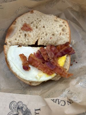 Bacon egg and cheese