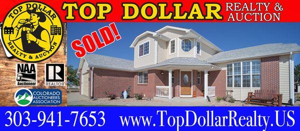 Home Sold Brighton, CO Top Realtor in Brighton CO 80601 80602 80603