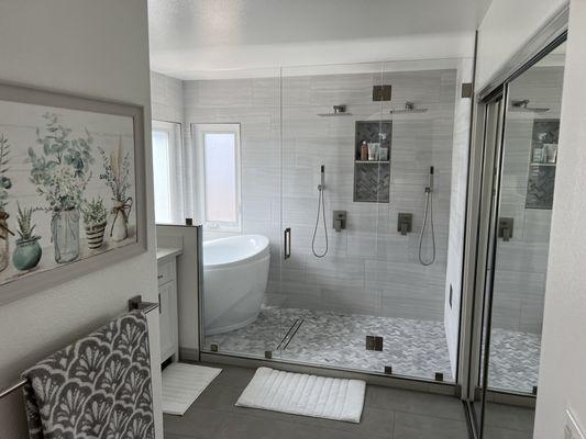 Master bathroom