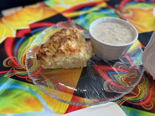 Biscuits and Gravy - side