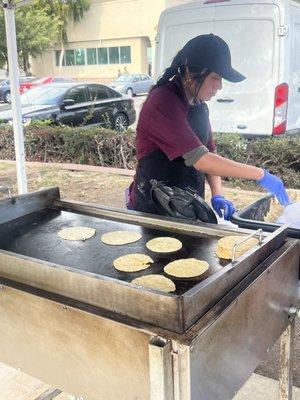 Homemade tortillas