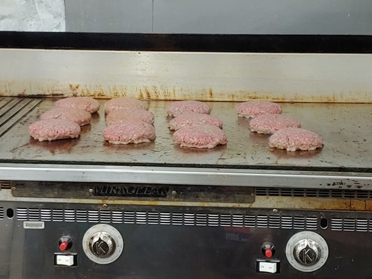 Now that's a killer burger! Today' Special Burger is a Swiss Mushroom.