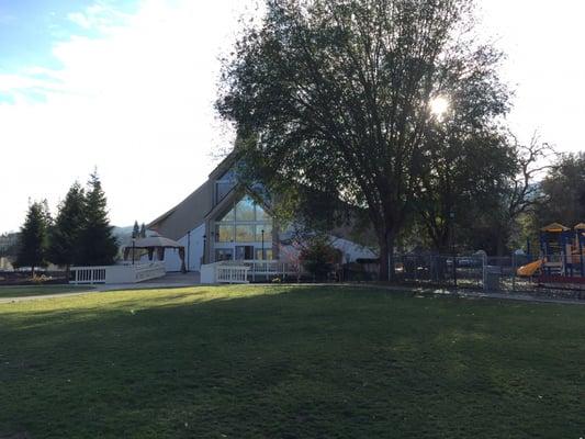 Sunday Service takes place at the Church of the Valley's sanctuary