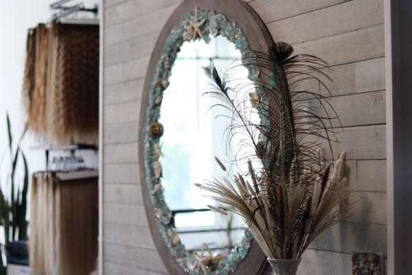 Mermazing Wall of Seaglass and Hair