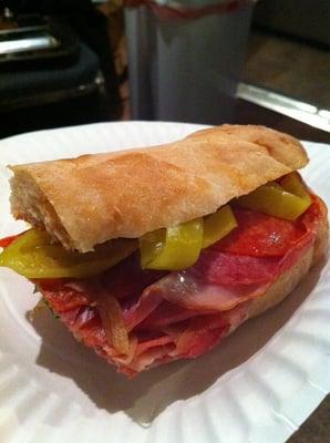 Italian sub! Yummy