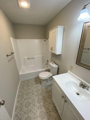 Bathroom remodel