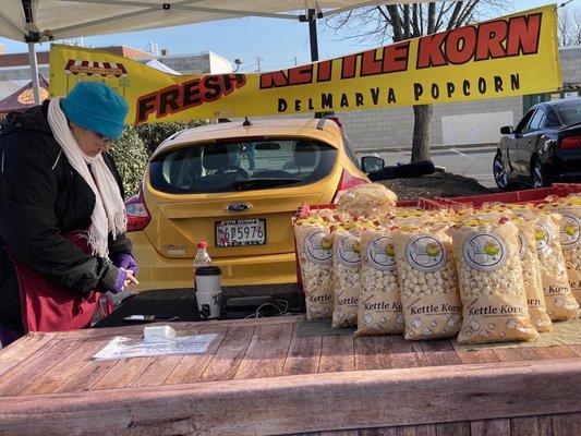 Fresh kettle corn