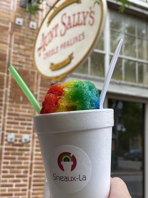 Snoballs at Aunt Sally's Pralines