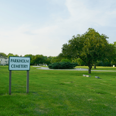 Our entrance sign, on the East side of N. La Grange Road.