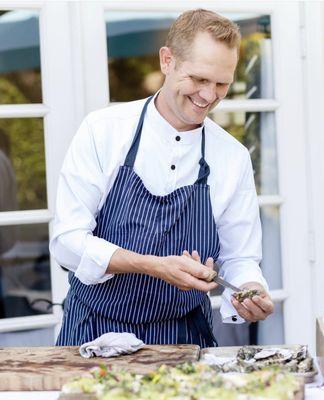 Oyster action station