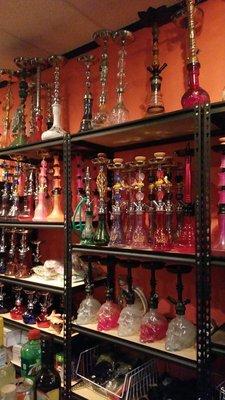 Large selection of hookahs at great prices