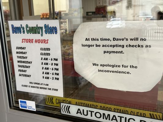 Store Hours