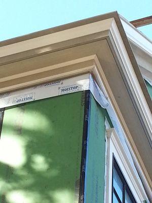 Azek and Boral Cornice trim