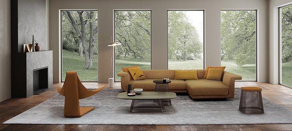 Elegant modern design. Customize it to fit your space and color scheme. Il Loft design only at Euro Living interiors