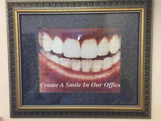 Smiles only in our office