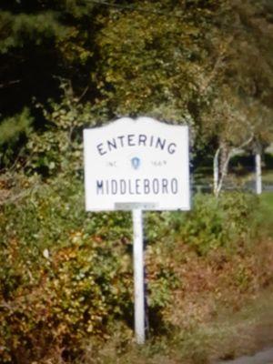 Entering Middleboro from Lakeville on 18.